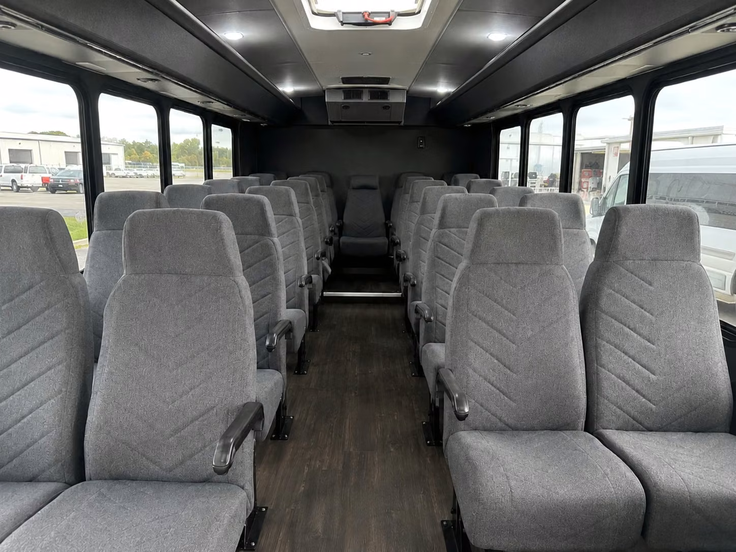 18 passenger minibus inside