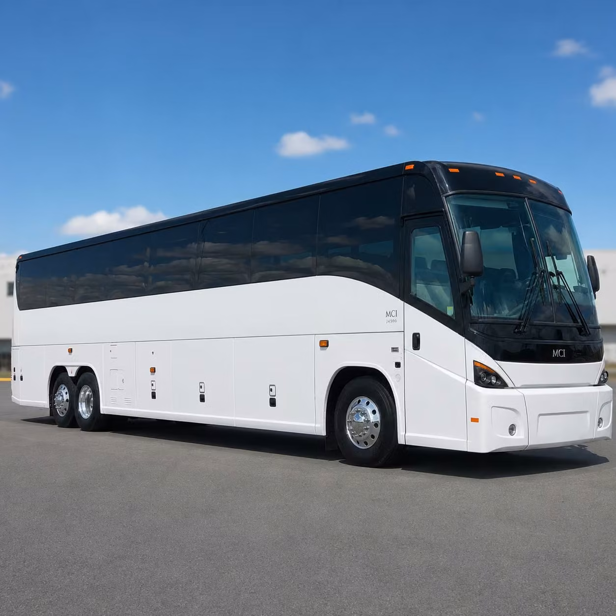 56 passenger charter bus
