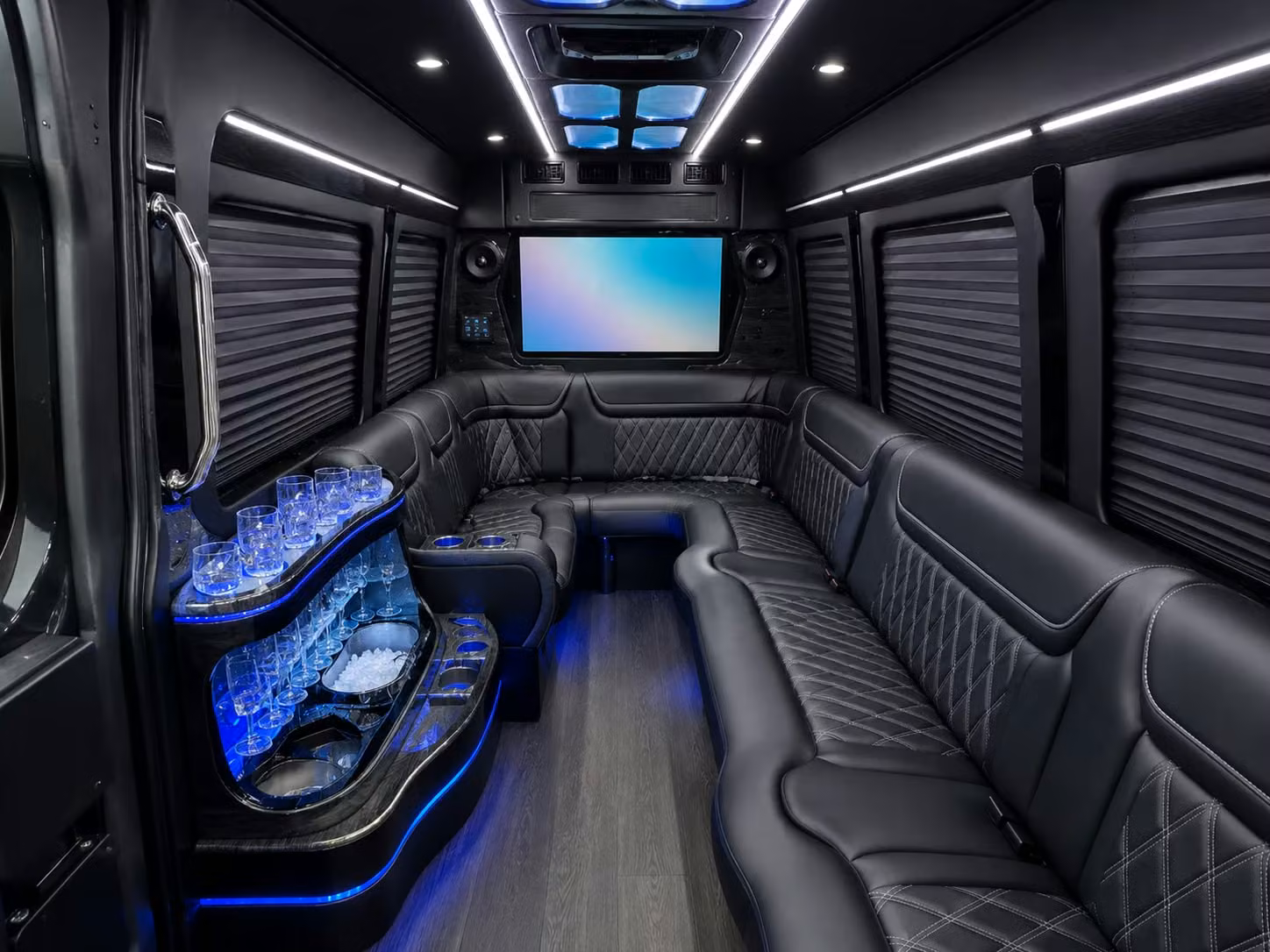 sprinter limousine inside